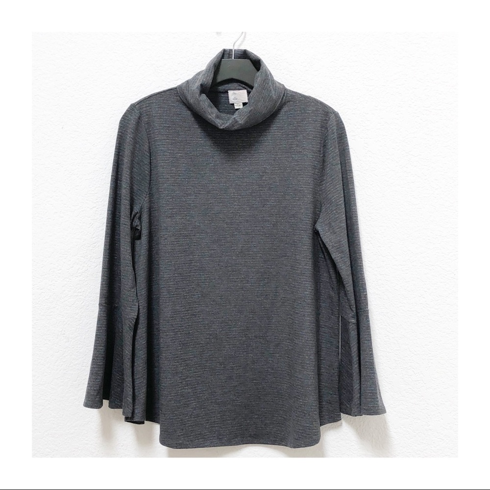 Anthropologie Postmark Liz Metallic Pullover sz M